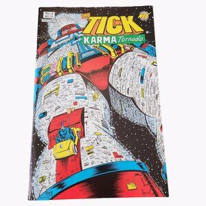NEC The Tick #4 Karma Tornado Comic Book Collector Bagged Boarded